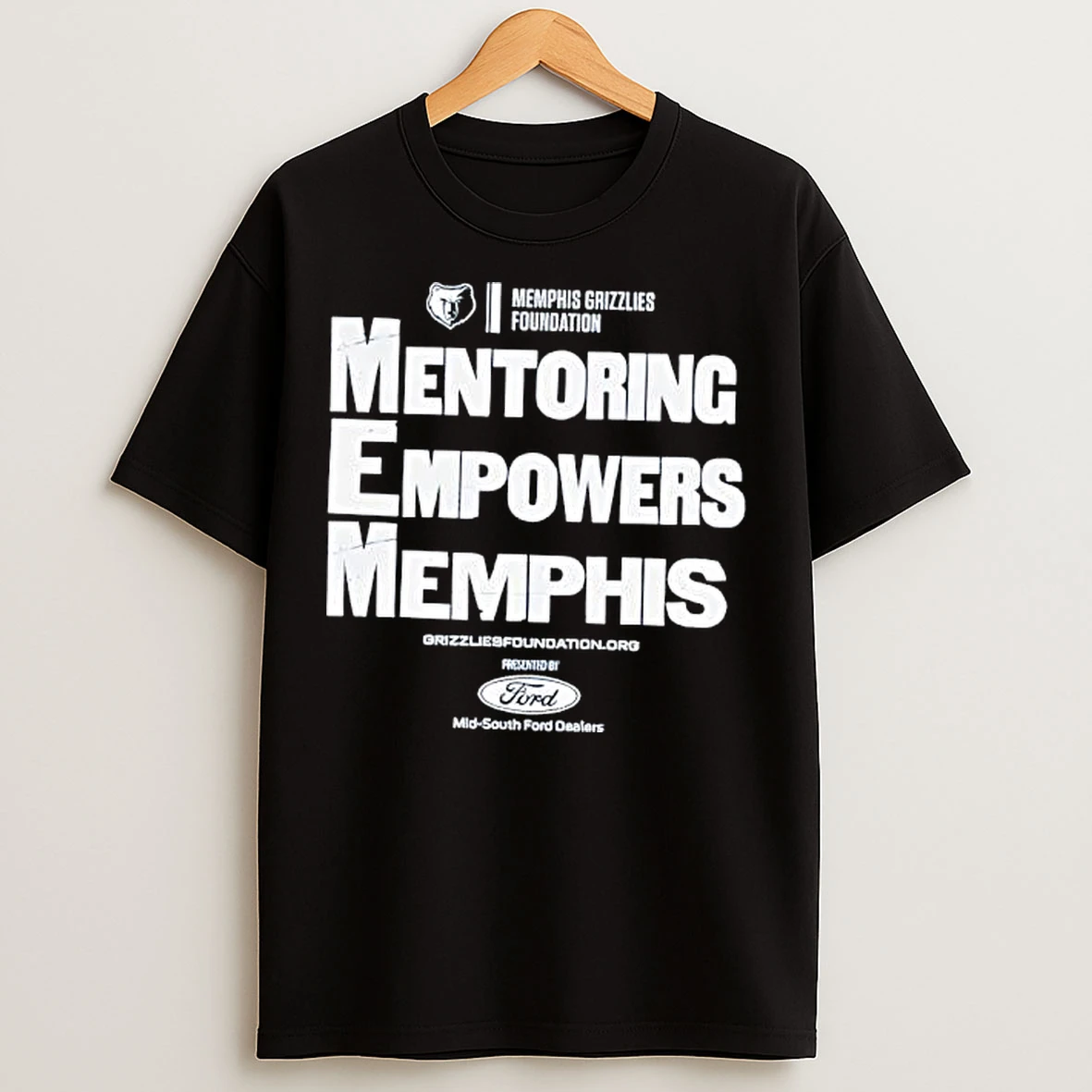 Classic Memphis Grizzlies Mentoring Empowers Memphis T Shirts