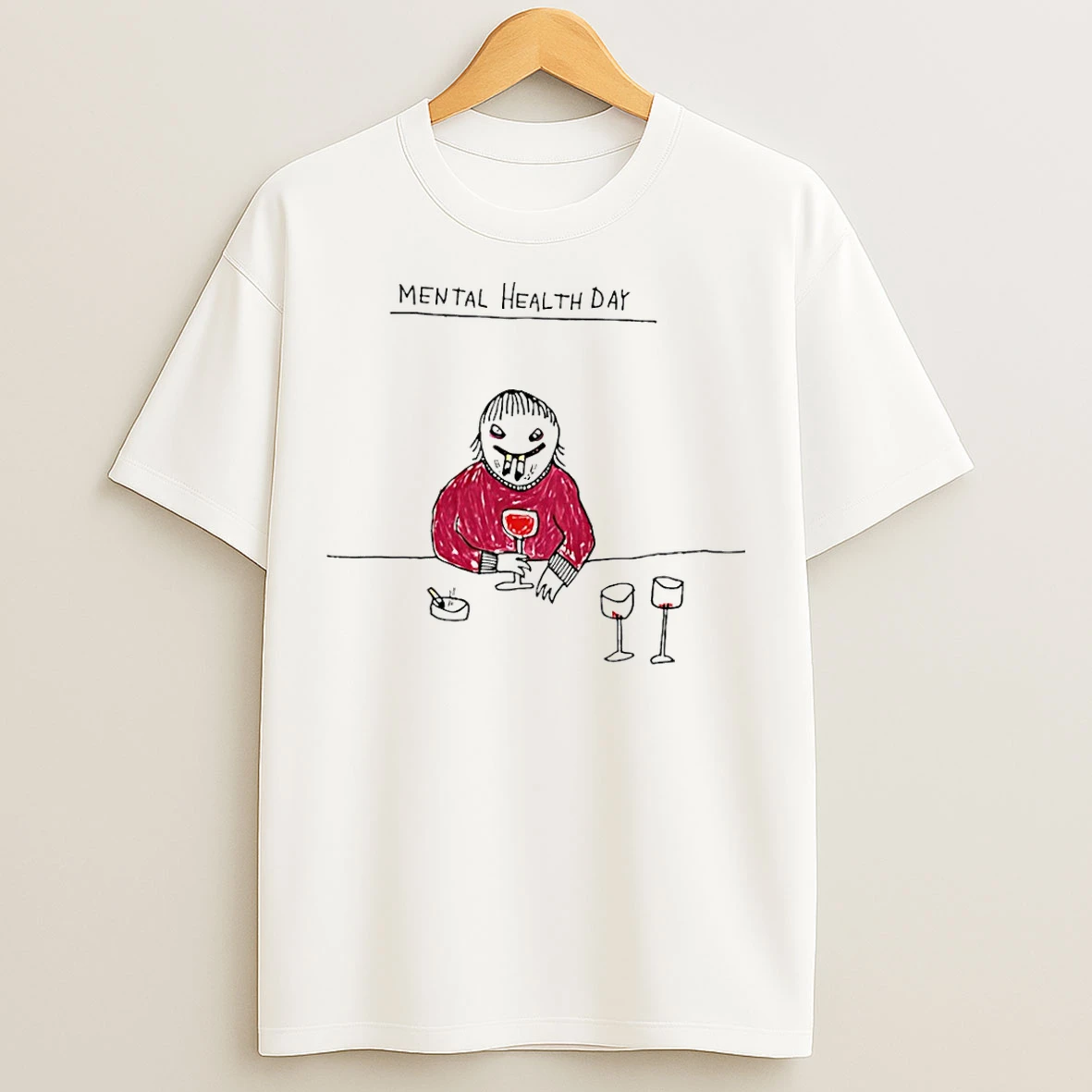 Classic Mental Health Day Paint T Shirts