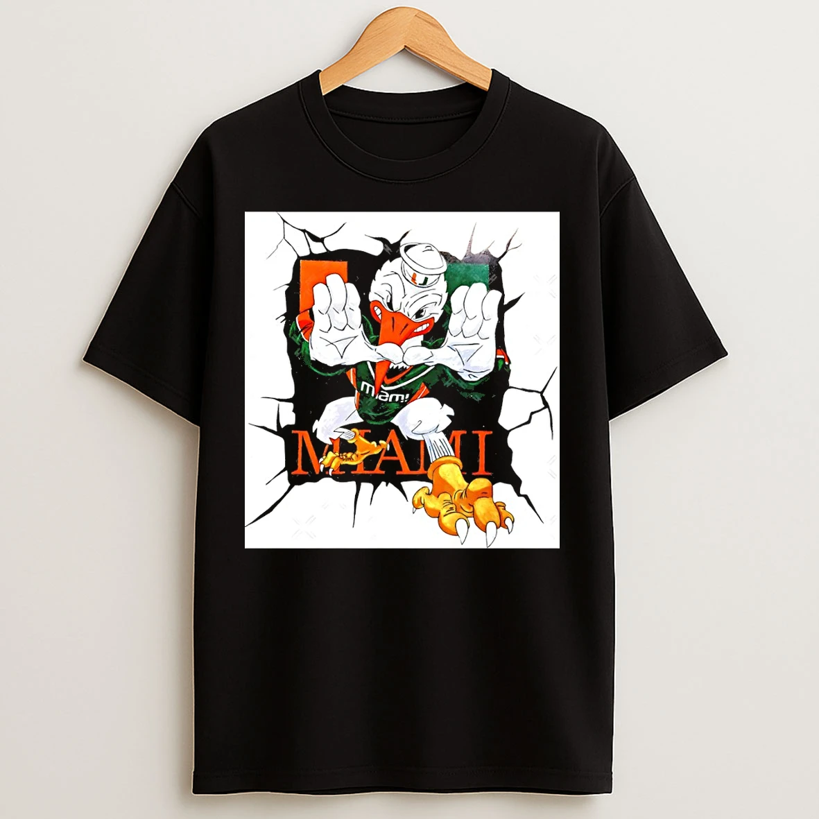 Classic Miami Canes Mascot Miami Hurricanes Football Its All About The U Football 2026 T Shirts