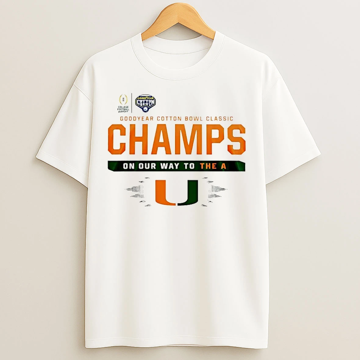 Classic Miami Hurricanes 2025 Cotton Bowl Champions On Our Way To The A T Shirts