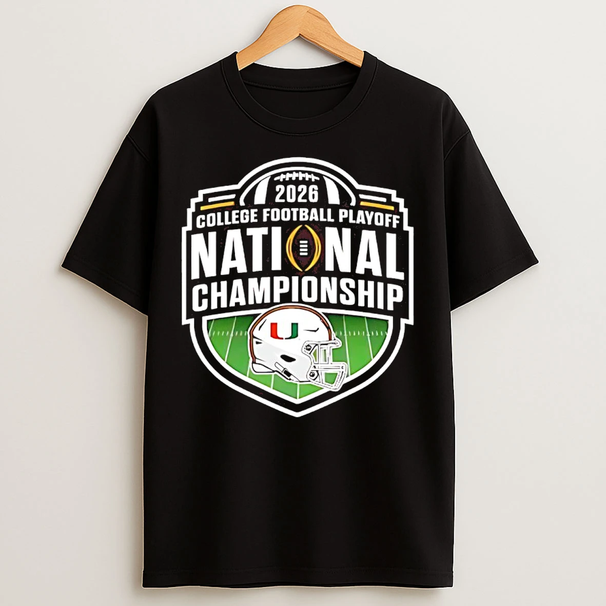 Classic Miami Hurricanes Cfp National Championship Game 2026 T Shirts