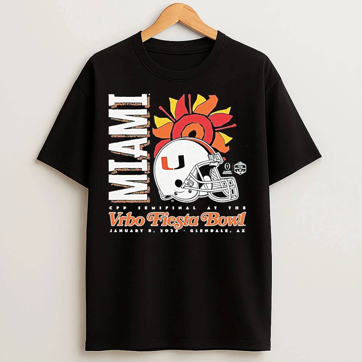 Classic Miami Hurricanes Cfp Semifinal At The 2026 Vrbo Fiesta Bowl T Shirts