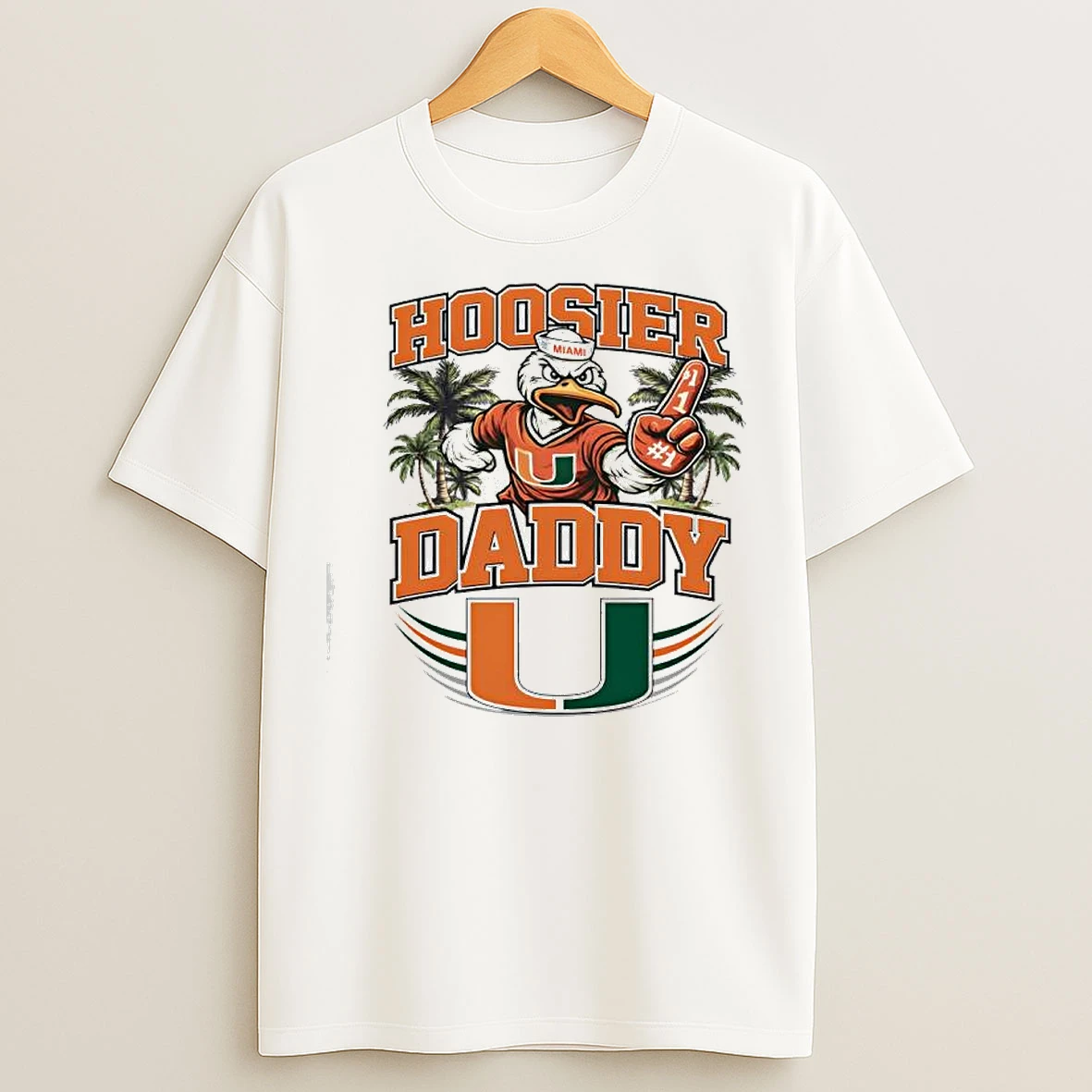 Classic Miami Hurricanes Hoosier Daddy T Shirts
