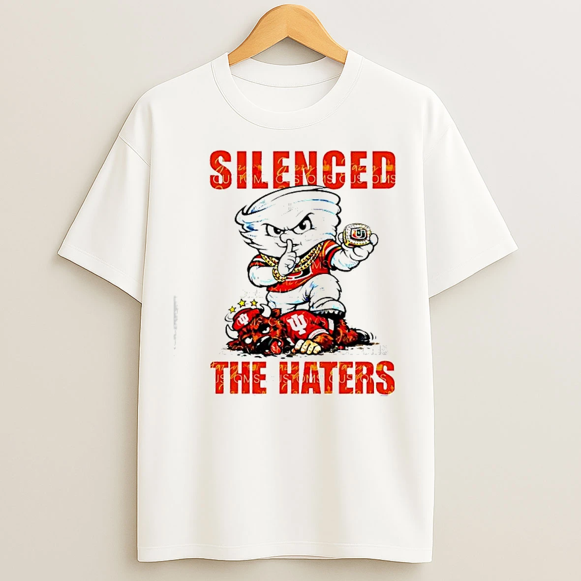 Classic Miami Hurricanes Silenced The Haters T Shirts