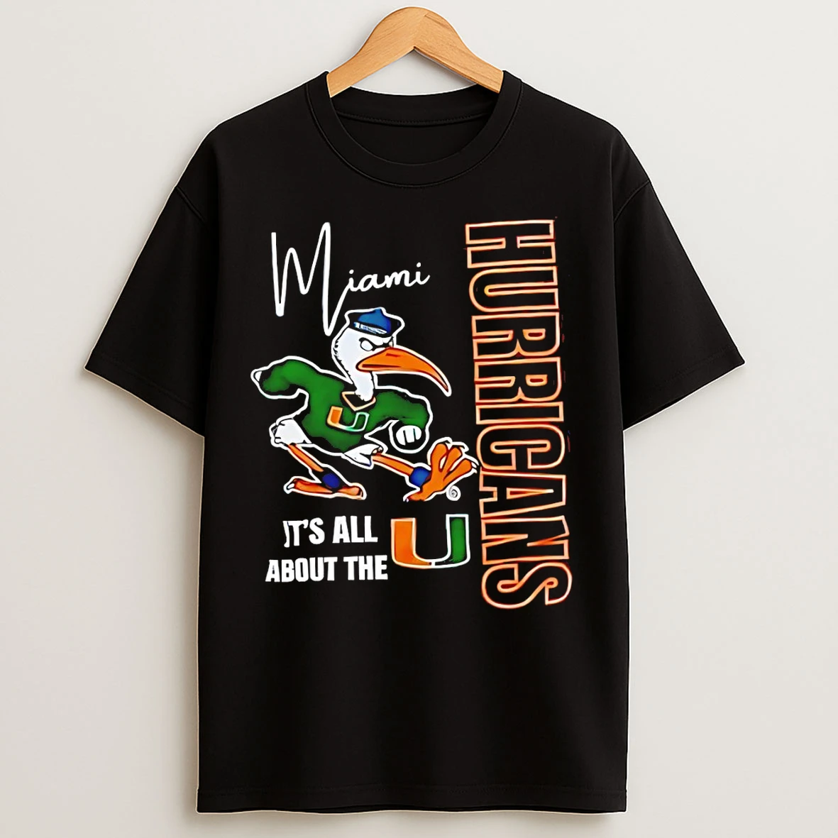 Classic Miami Hurricanes Football Miami Its All About The Miami Hurricanes Football T Shirts