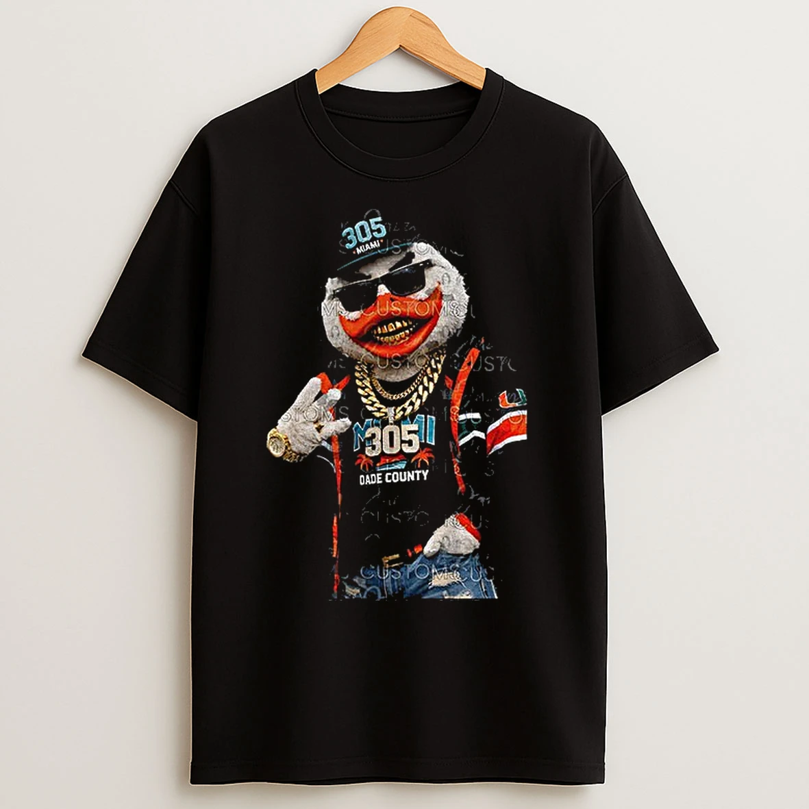 Classic Miami Hurricanes Sebastian The Ibis University Of Miami Mascot T Shirts