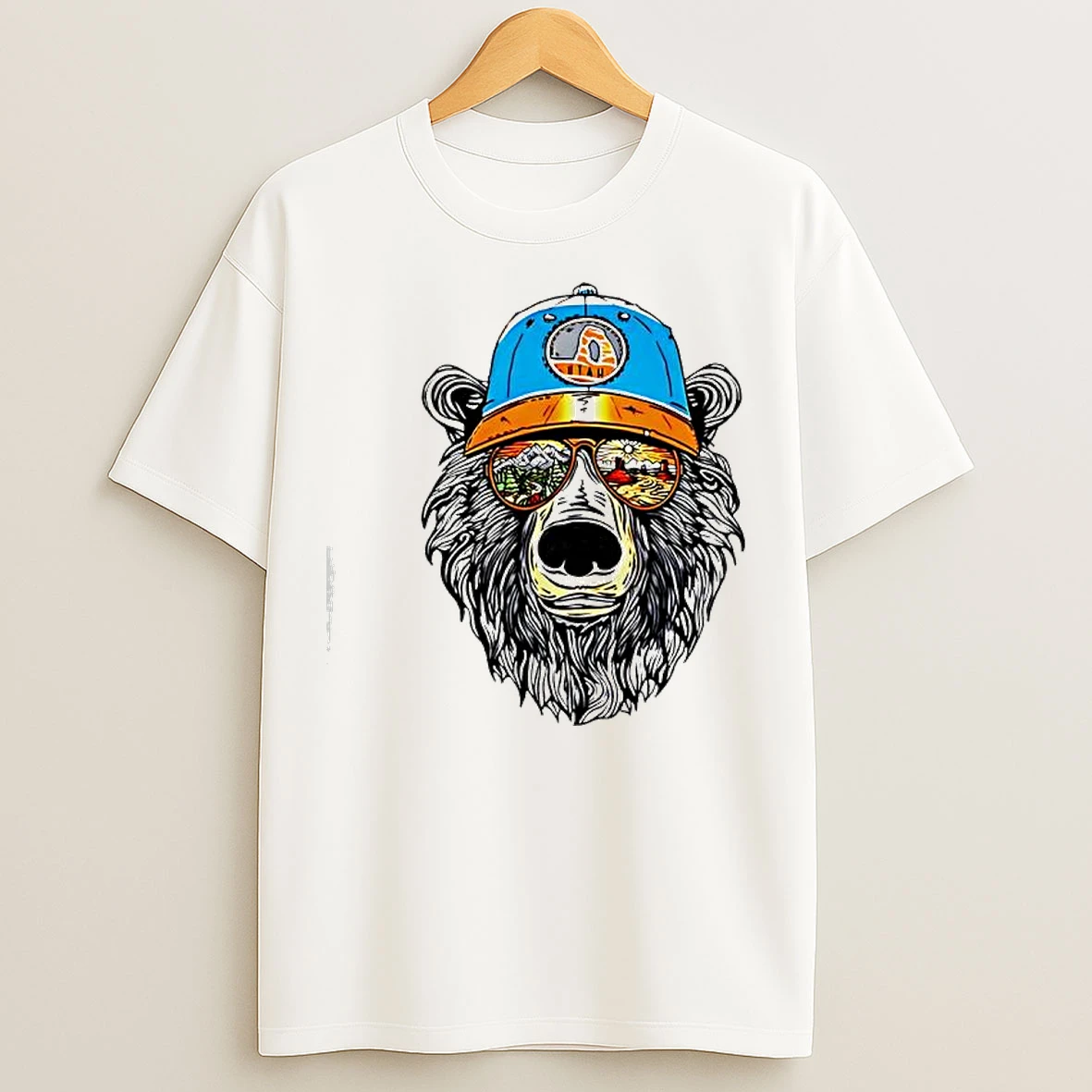 Classic Miami Vice Utah Bear T Shirts