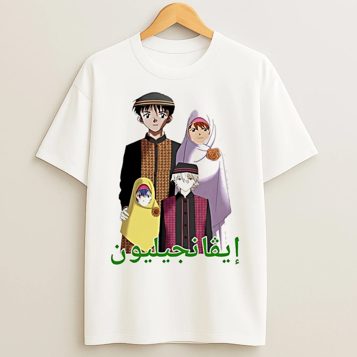 Classic Middle Eastern Eva Anime T Shirts