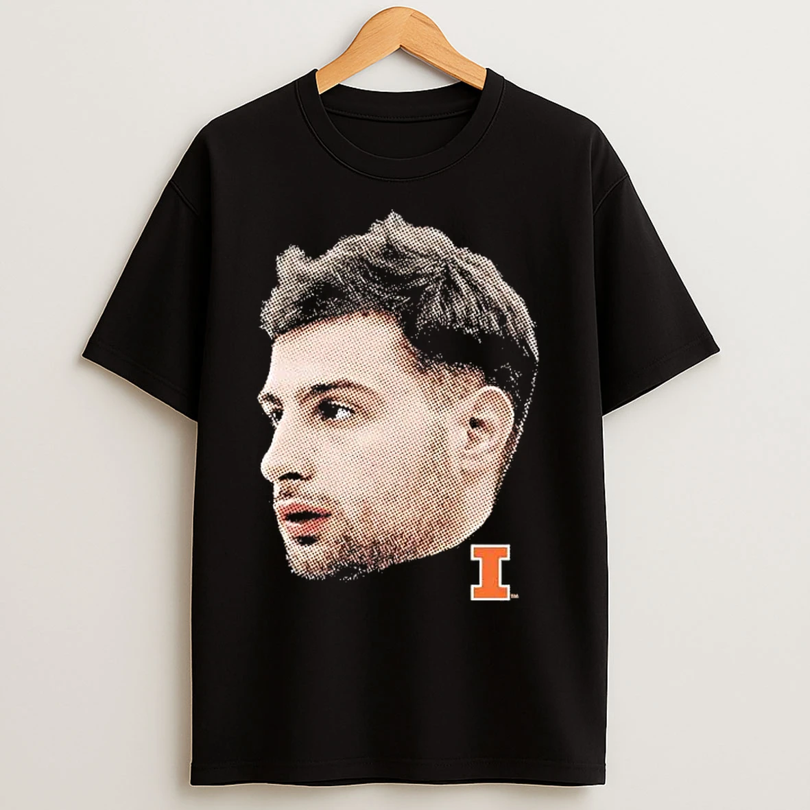 Classic Mihailo Petrovic Portrait Head Illinois Fighting Illini T Shirts