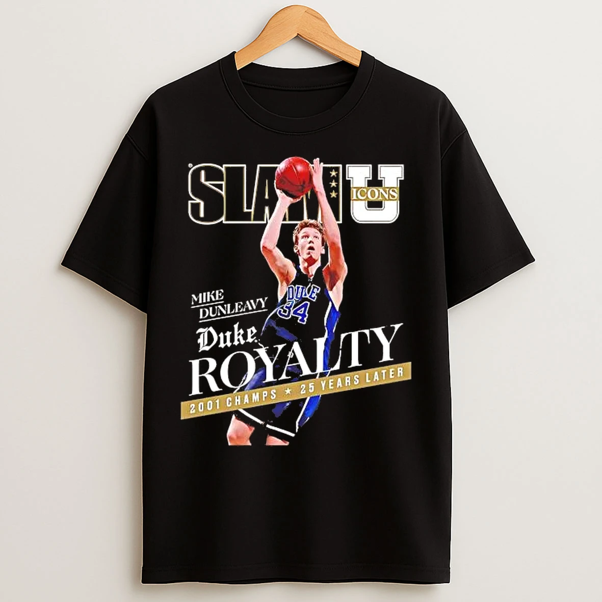 Classic Mike Dunleavy Slam Duke Royalty 25 Years Later T Shirts
