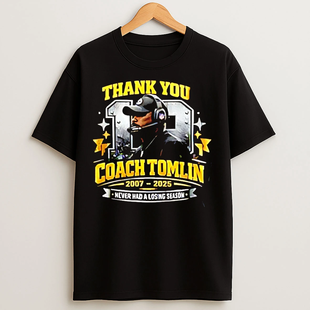 Classic Mike Tomlin Pittsburgh Steelers Nfl Coach Thank You T Shirts