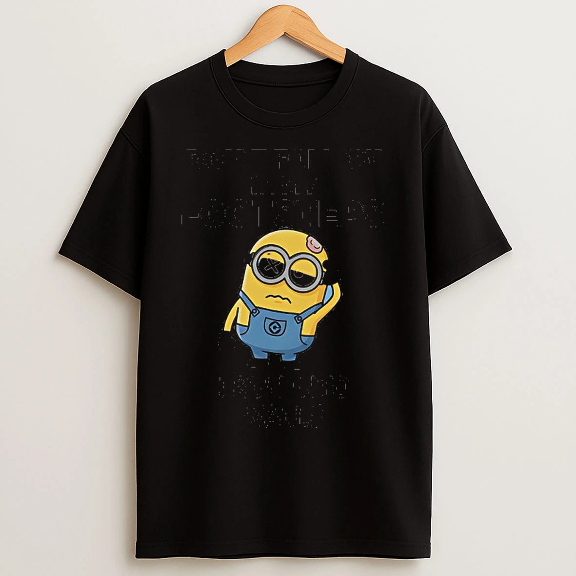 Classic Minion Dont Follow In My Footsteps I Run Into Walls T Shirts