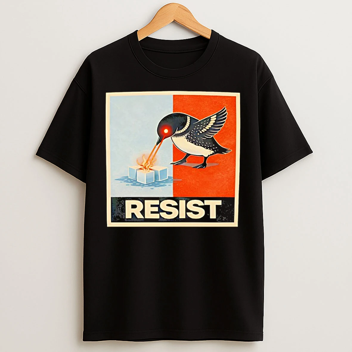Classic Minneapolis Resist Laser Loon Activist T Shirts