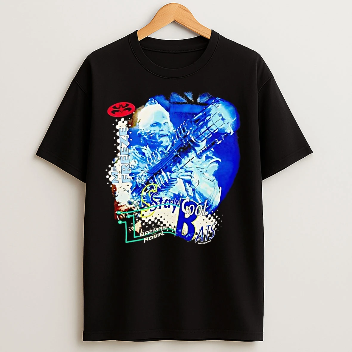 Classic Mr Freeze Batman And Robin Stay Cool Bats T Shirts