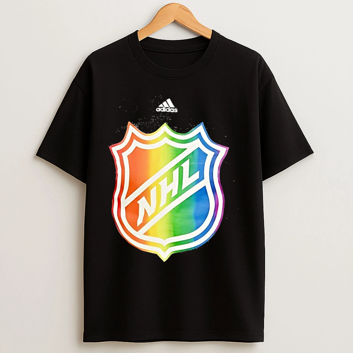 Classic Nhl Rainbow Pride Light T Shirts