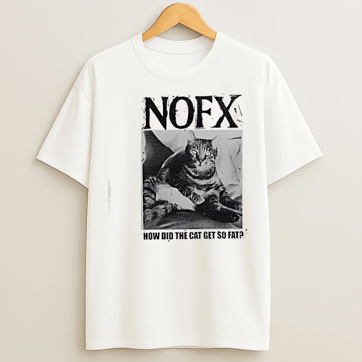 Classic Nofx How Did The Cat Get So Fat T Shirts
