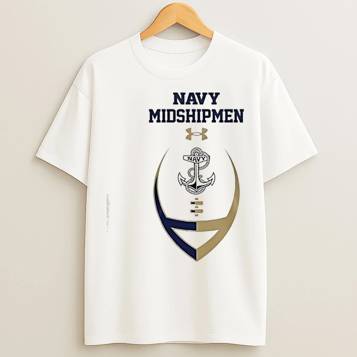 Classic Navy Midshipmen Game Logo T Shirts