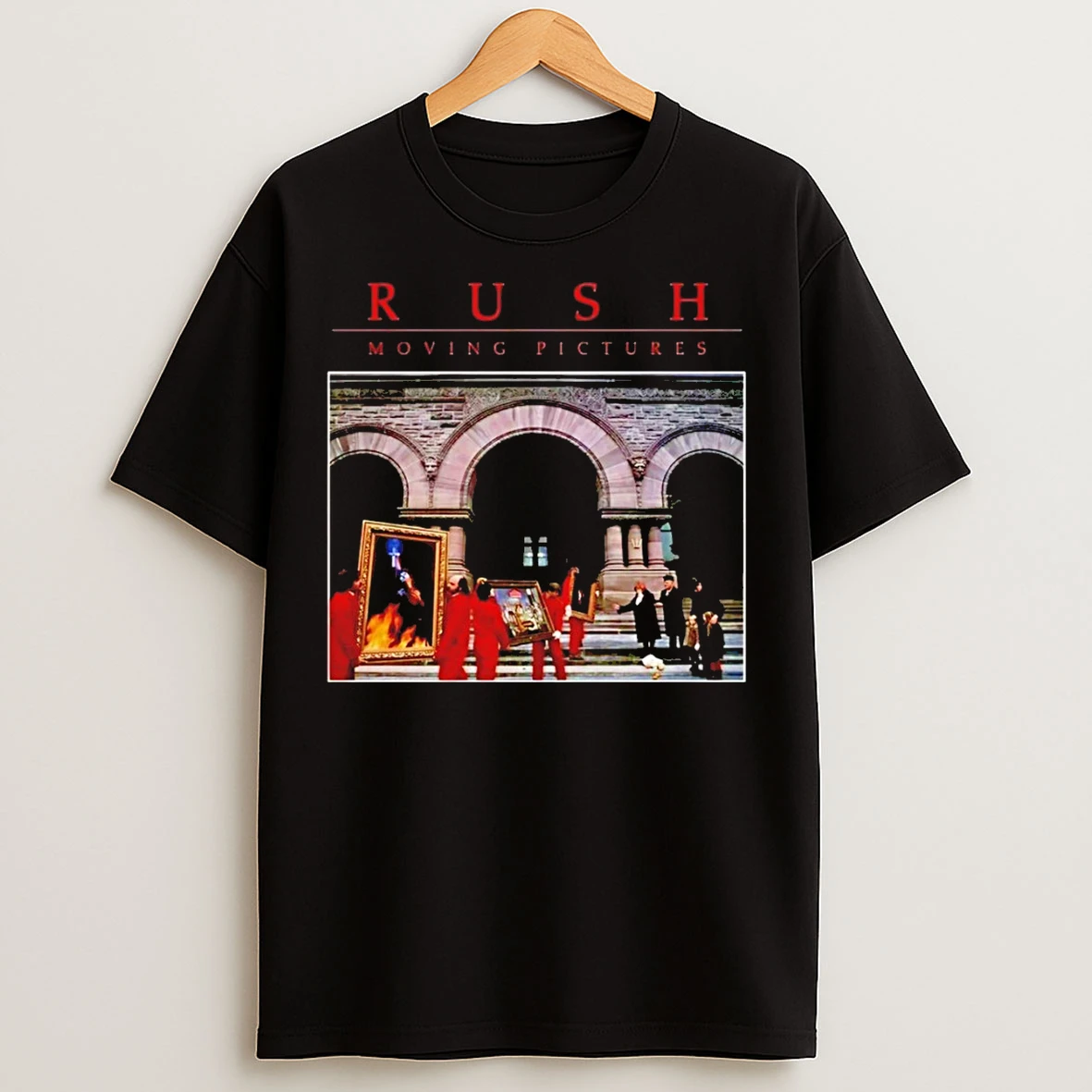 Classic New Arrival Rush Moving Pictures Vintage T Shirts