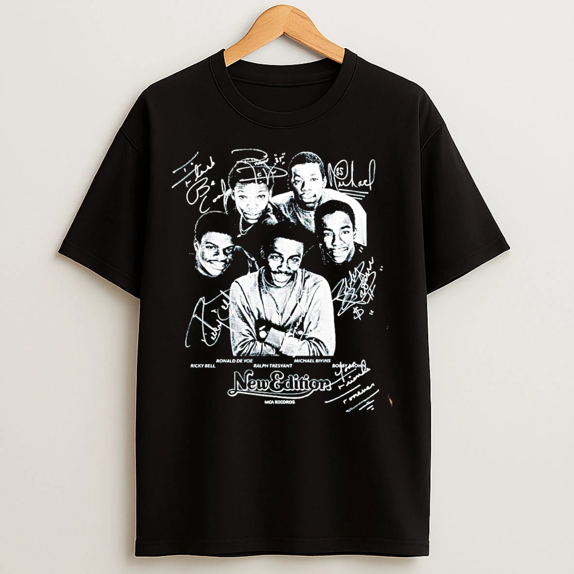 Classic New Edition Way Tour 2026 Signature T Shirts