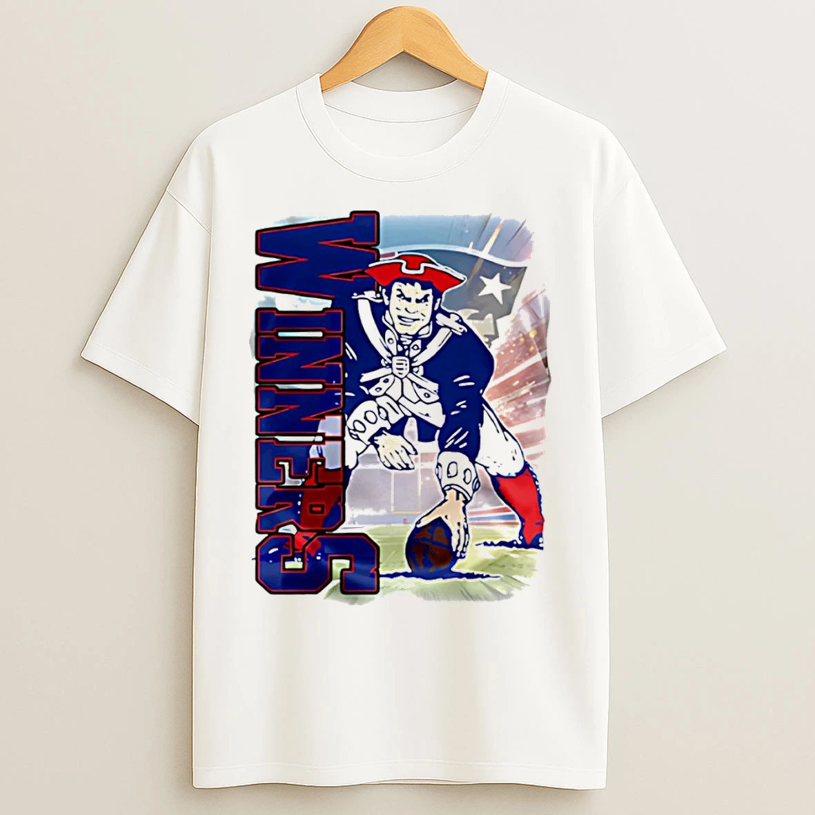 Classic New England Patriots 2025 Nfl Wild Card Weekend Mascot T Shirts