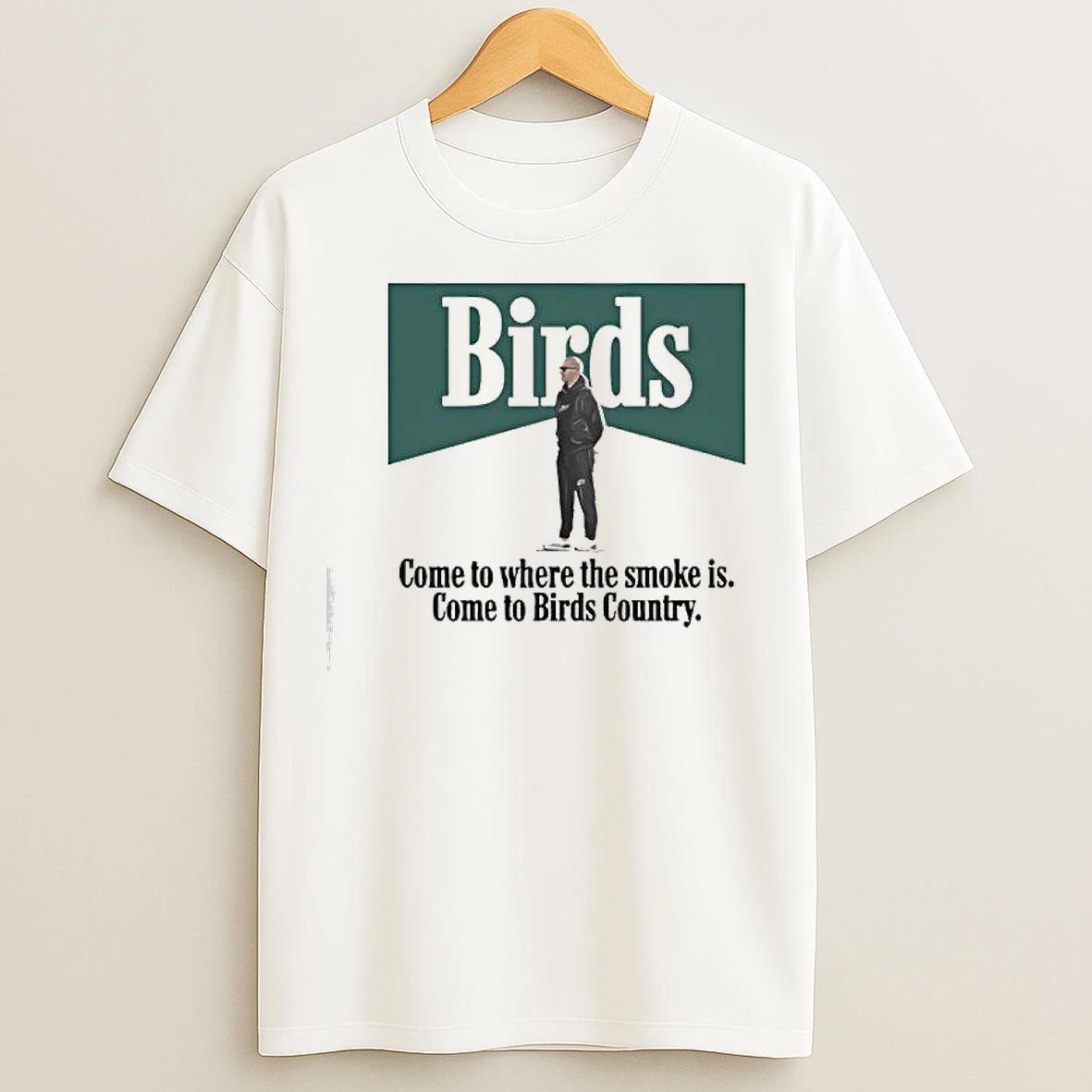 Classic Nick Sirianni Philadelphia Eagles Birds Country T Shirts