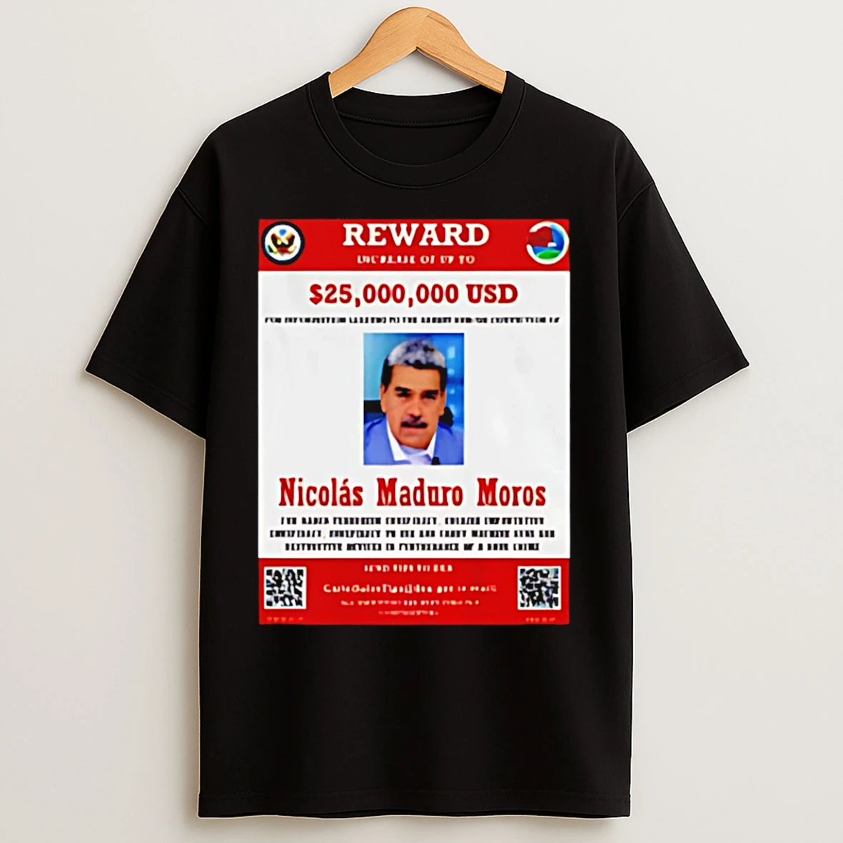 Classic Nicolas Maduro Moros Wanted Venezuela Maria Corina Machado T Shirts