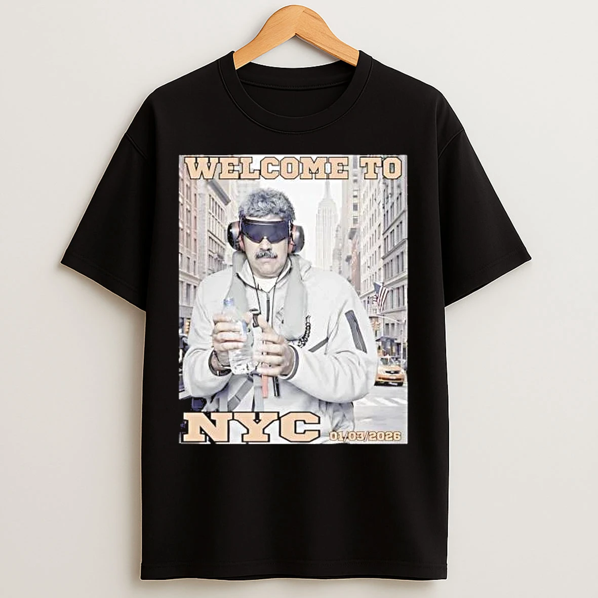 Classic Nicolas Maduro Captured Welcome To New York T Shirts