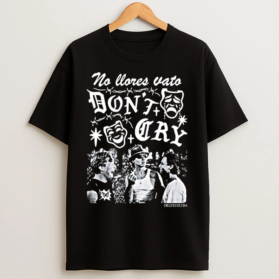 Classic No Llores Vato Bonta Cry T Shirts