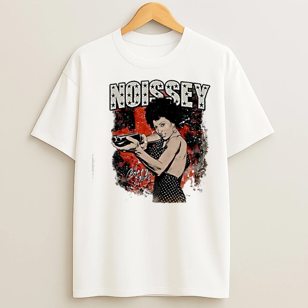 Classic Noissey Coffy Retro Movie Character Print T Shirts