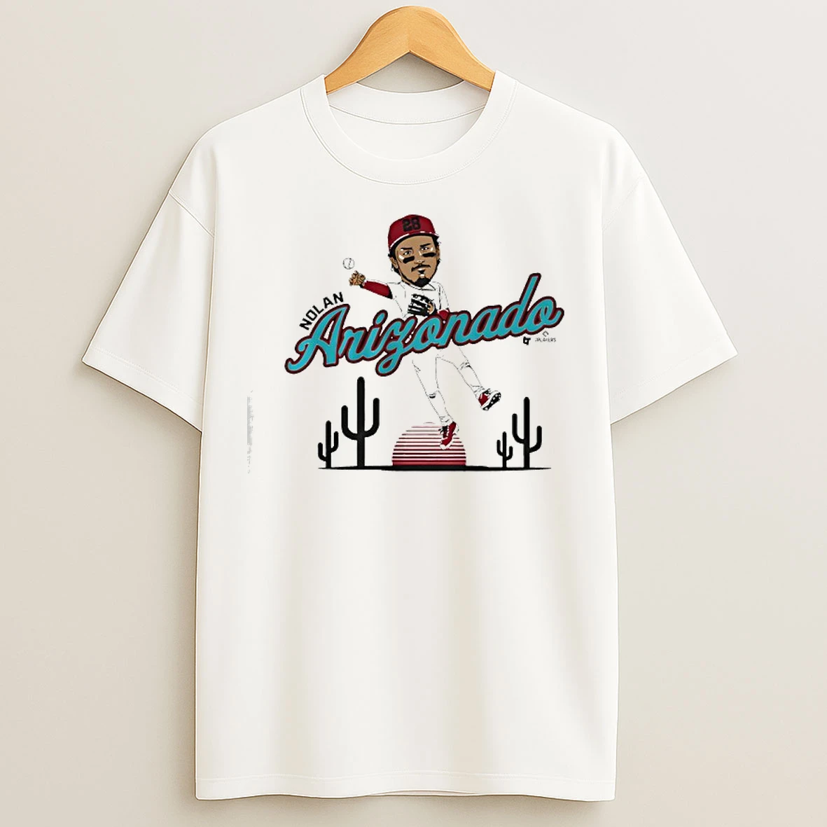 Classic Nolan Arenado Arizonado Caricature T Shirts