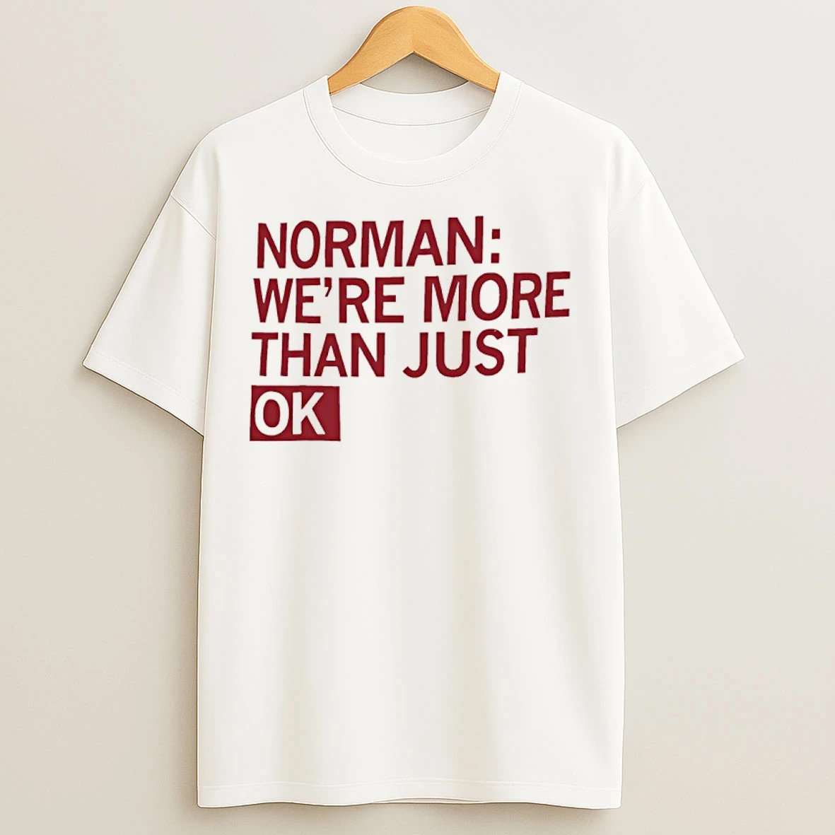 Classic Norman Were More Than Just Ok T Shirts