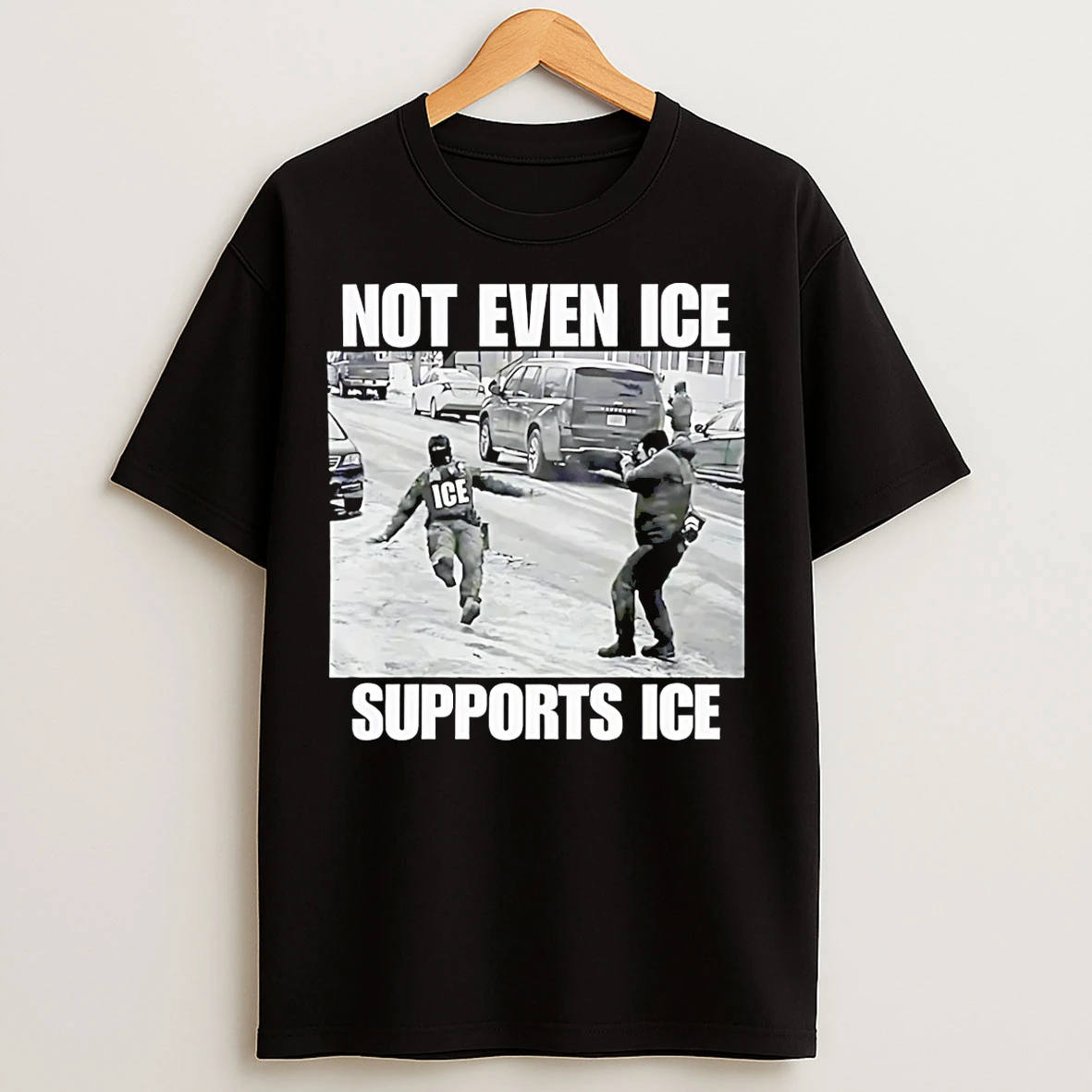 Classic Not Even Ice Supports Ice T Shirts