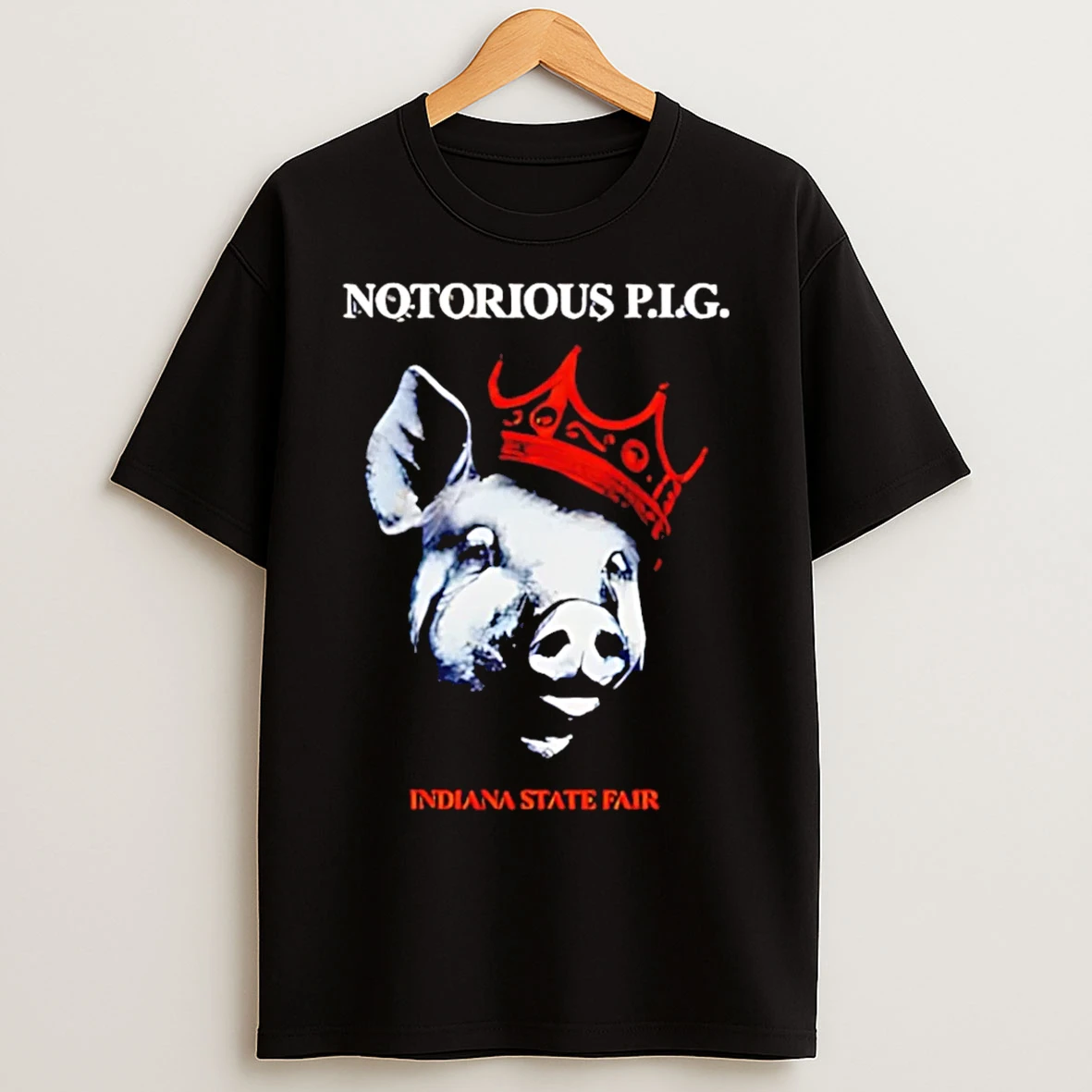 Classic Notorious P I G Indiana State Fair T Shirts