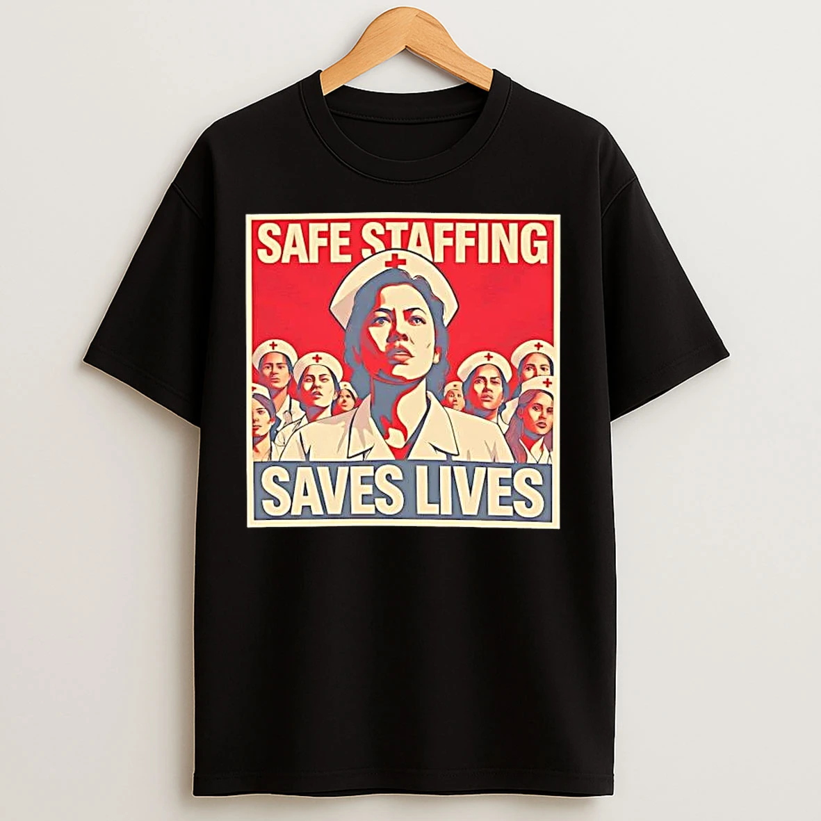 Classic Nurse Safe Staffing Saves Lives T Shirts