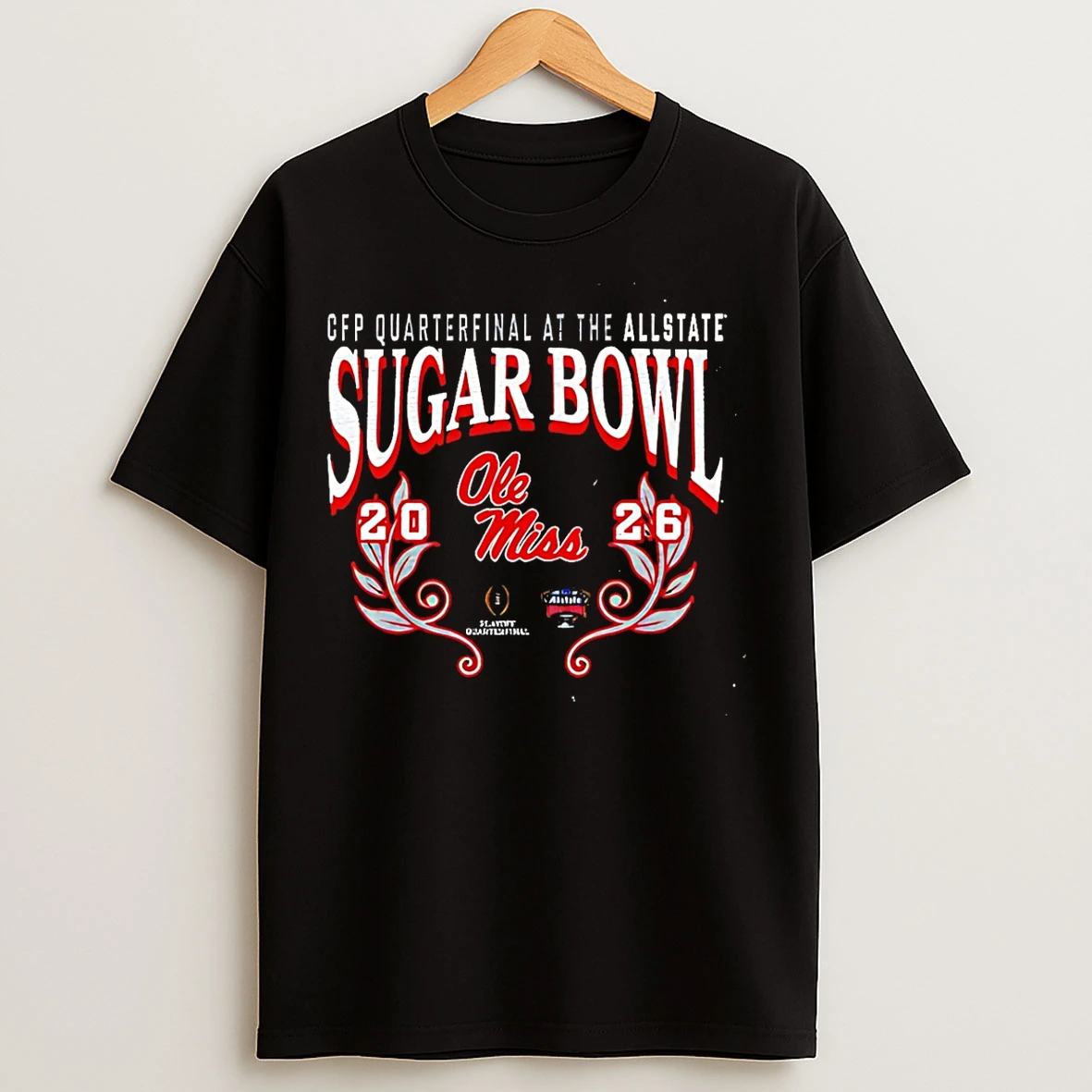 Classic Ole Miss Cfp 2026 Sugar Bowl Vintage T Shirts