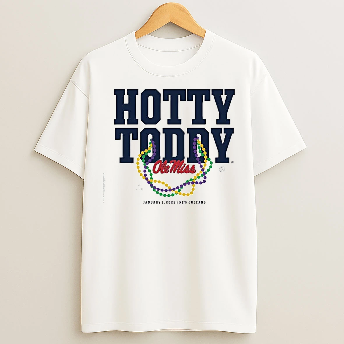 Classic Ole Miss Hotty Toddy January 1st 2026 New Orleans T Shirts