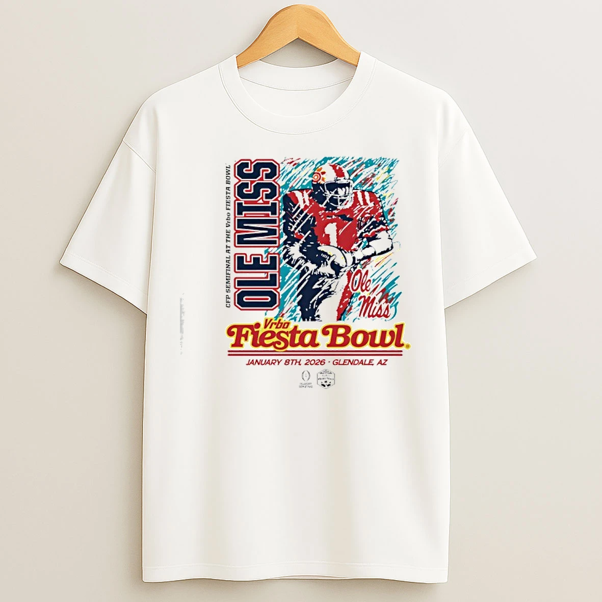 Classic Ole Miss Rebels Cfp Semifinal Breakaway T Shirts