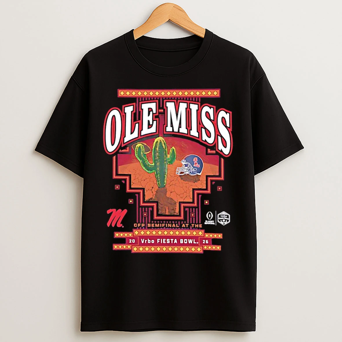 Classic Ole Miss Rebels Cfp Semifinal At The 2026 Fiesta Bowl Vintage T Shirts