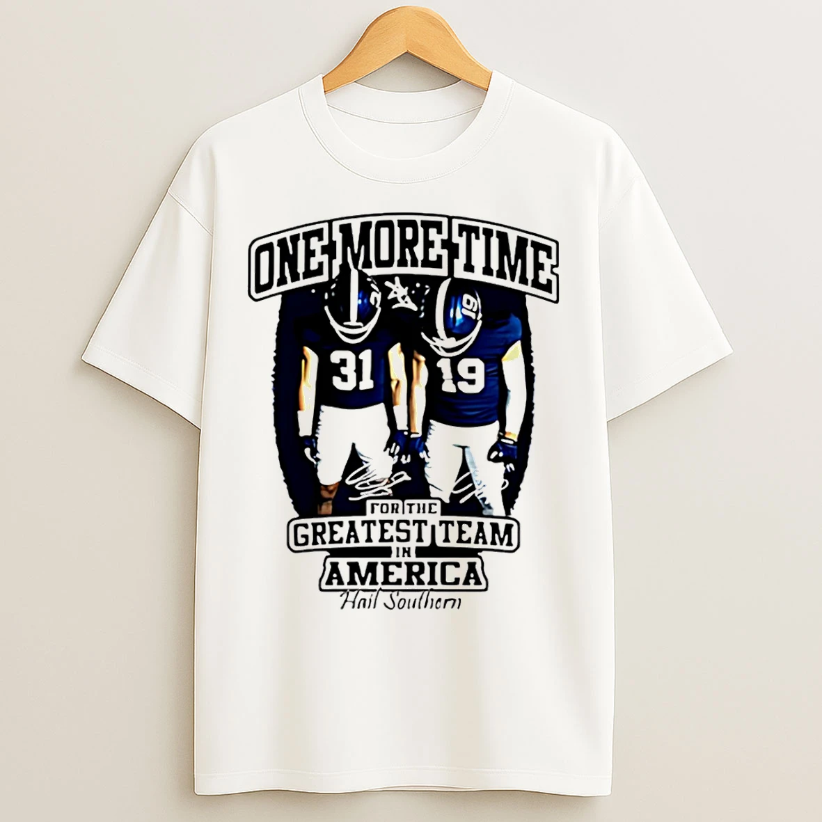 Classic One More Time Josh And Chance For The Greatest Team In American T Shirts