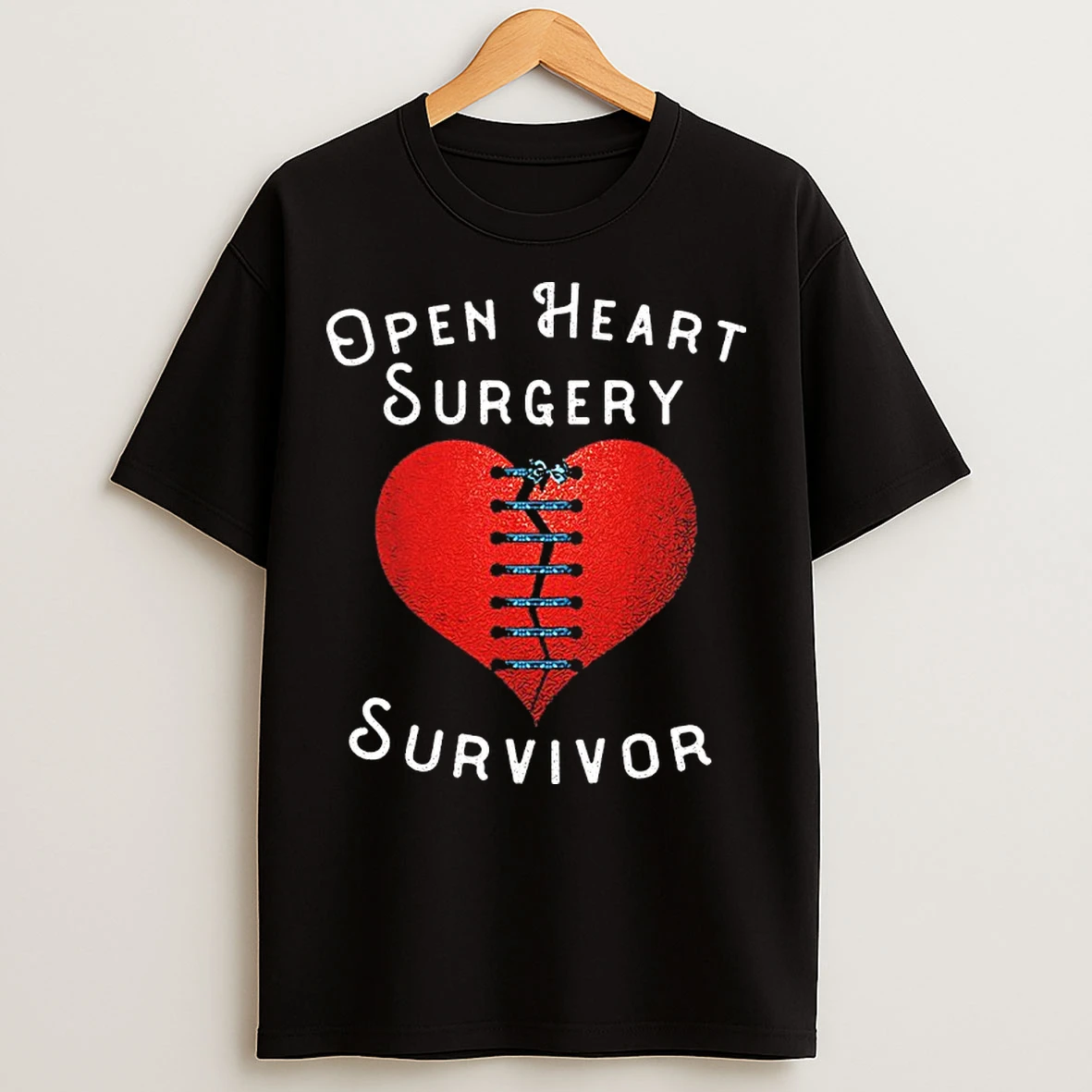 Classic Open Heart Surgery Survivor T Shirts