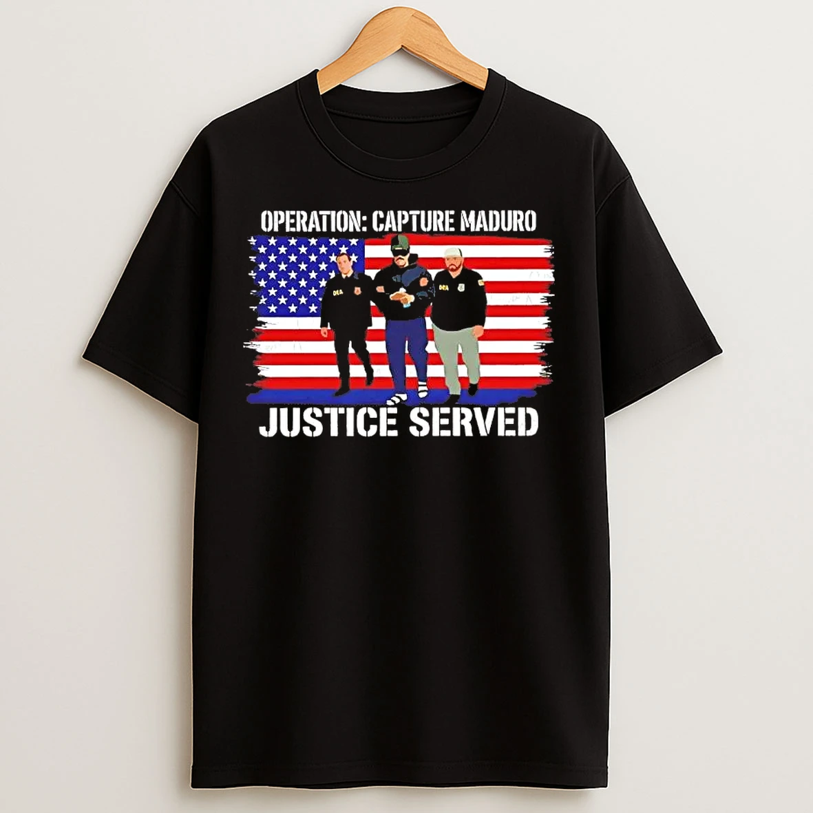 Classic Operation Capture Maduro Justice Served T Shirts