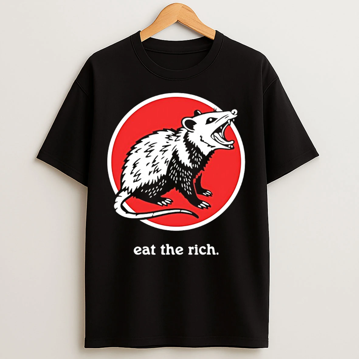 Classic Opossum Eat The Rich T Shirts