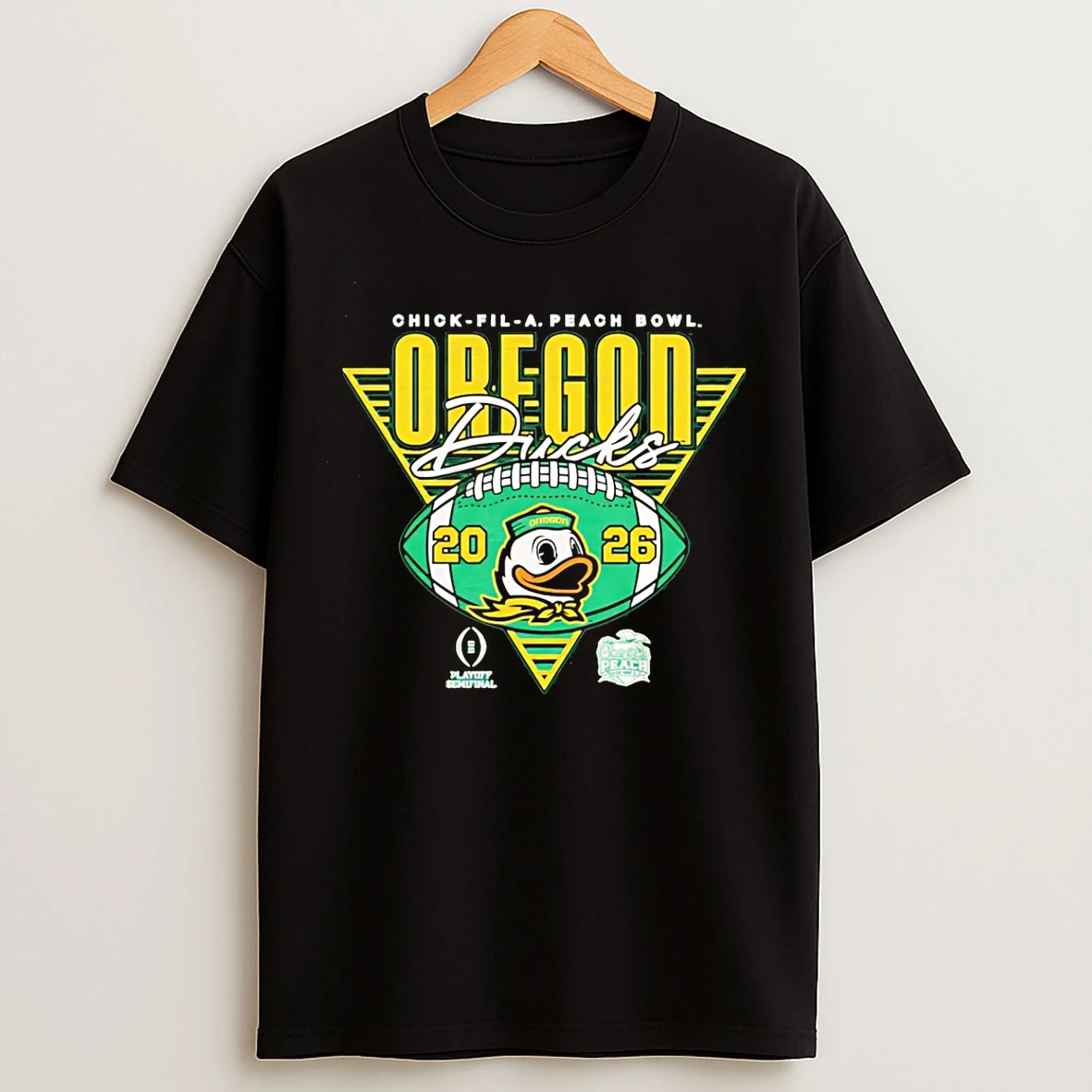 Classic Oregon Ducks 2026 Chick Fil A Peach Bowl T Shirts