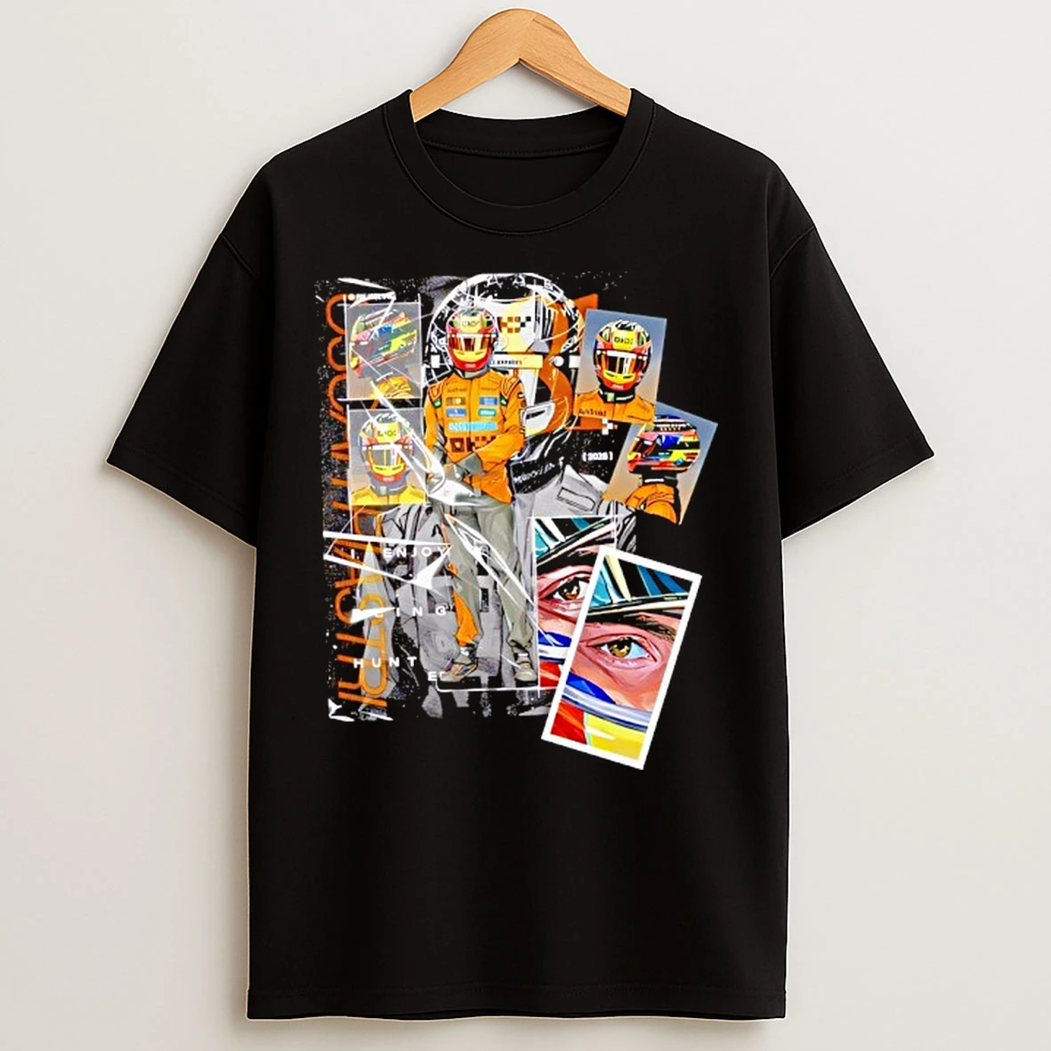 Classic Oscar Piastri Mclaren F1 2026 Racing I Enjoy Being Hunted T Shirts