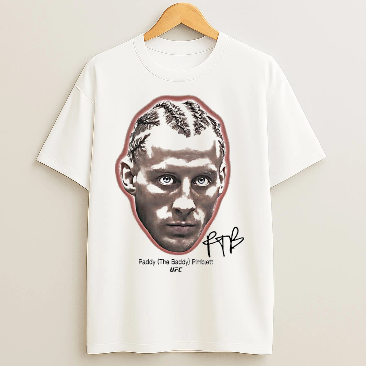 Classic Paddy Pimblett Staredown The Baddy Signature T Shirts