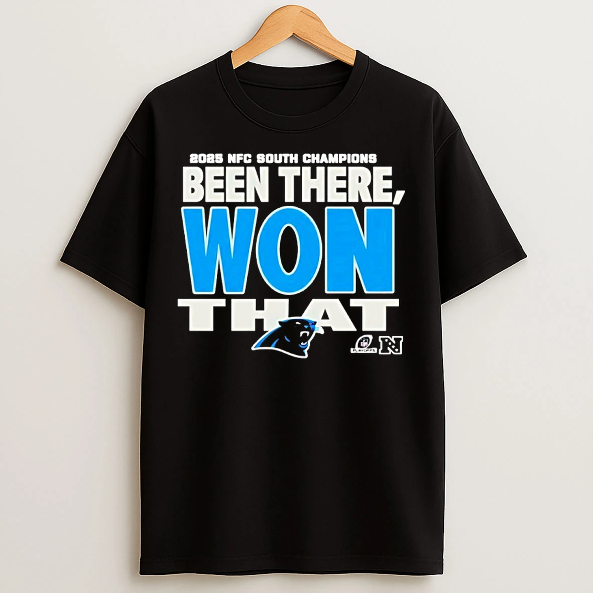 Classic Panthers 2025 Nfc South Champions Been There Won That T Shirts