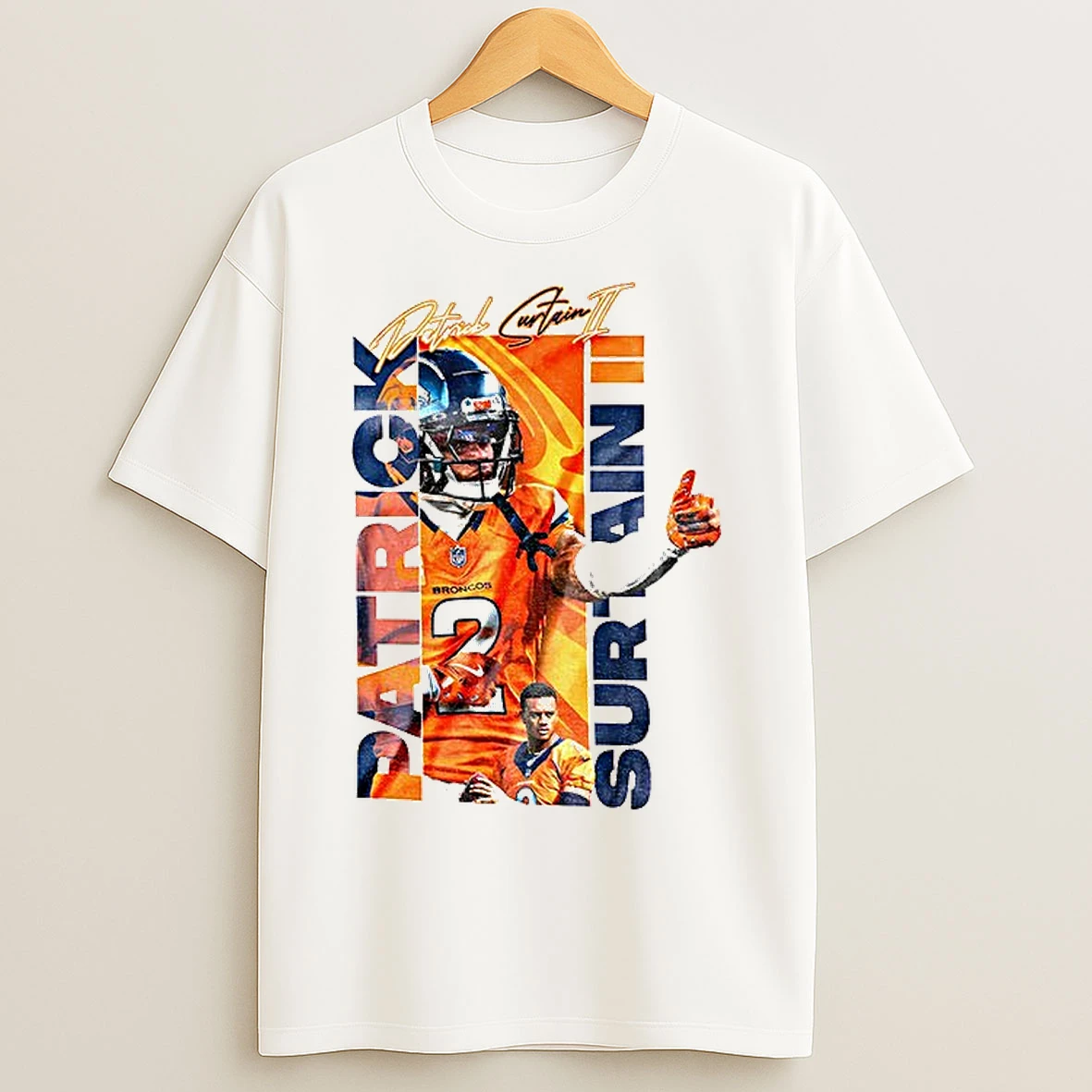 Classic Patrick Surtain Ii Denver Broncos Nfl Football Game Day T Shirts
