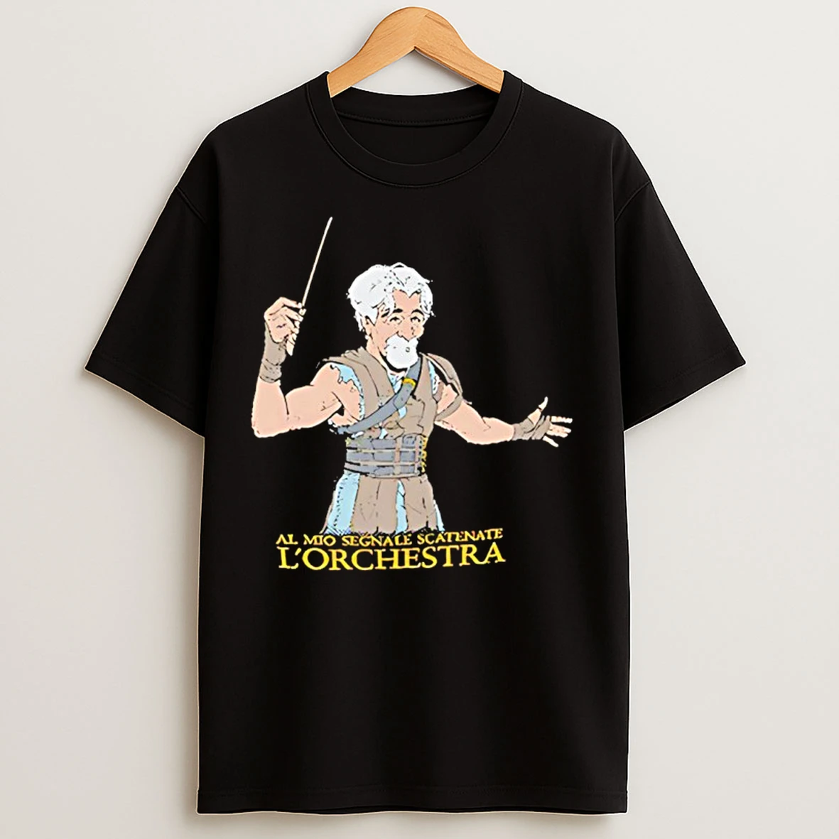 Classic Peppe Gladiatore Al Mio Segnale Scatenate Lorchestra T Shirts