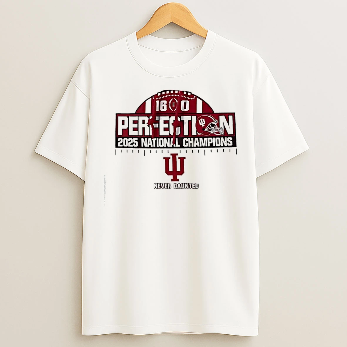 Classic Perfection Hood 2025 National Champions Indiana Hoosiers T Shirts