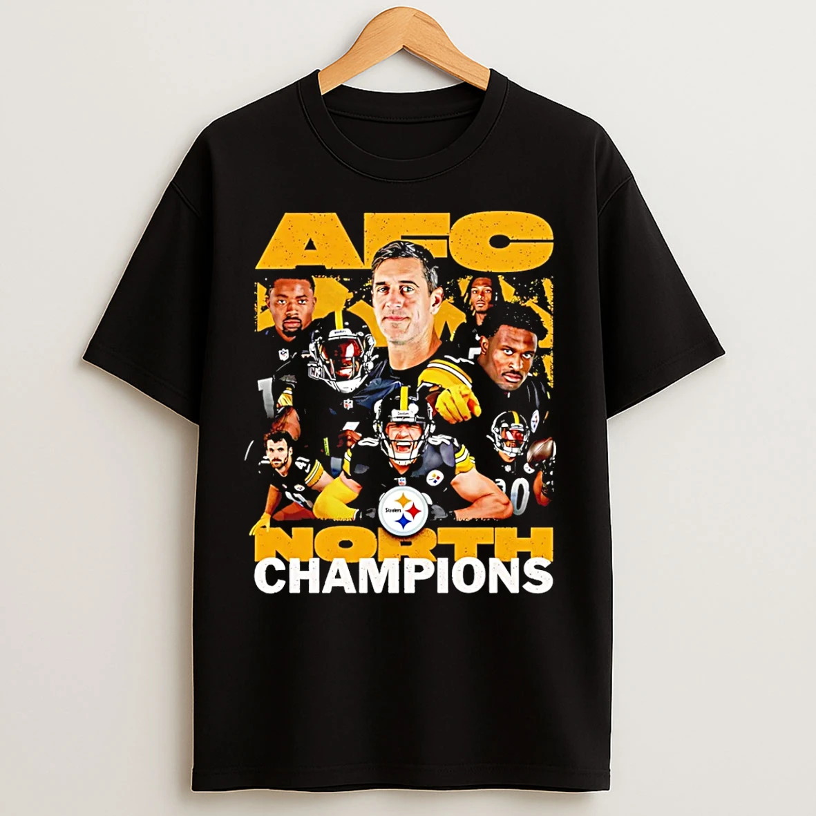 Classic Pittsburgh Steelers 2025 Afc North Champions T Shirts